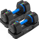 Adjustable Dumbbell-55lb-x2-Dumbbell-Set-of-2-with-Anti-Slip-Handle-3